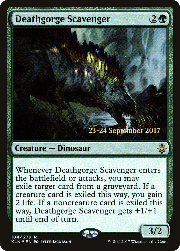 Deathgorge Scavenger (PRE-184) - Ixalan Promos Foil