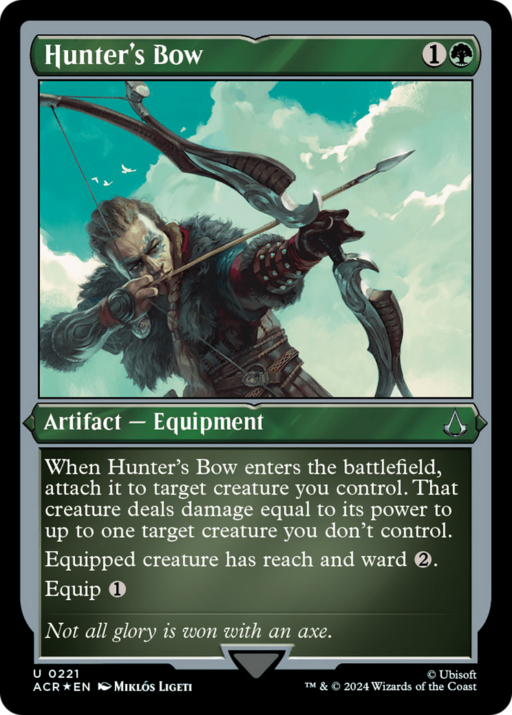 Hunter's Bow (ACR-221) - Assassin's Creed Etched Foil