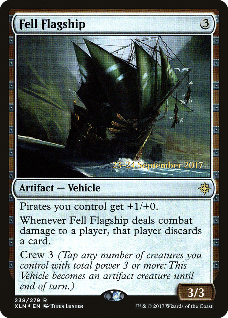 Fell Flagship (PRE-238) - Ixalan Promos Foil