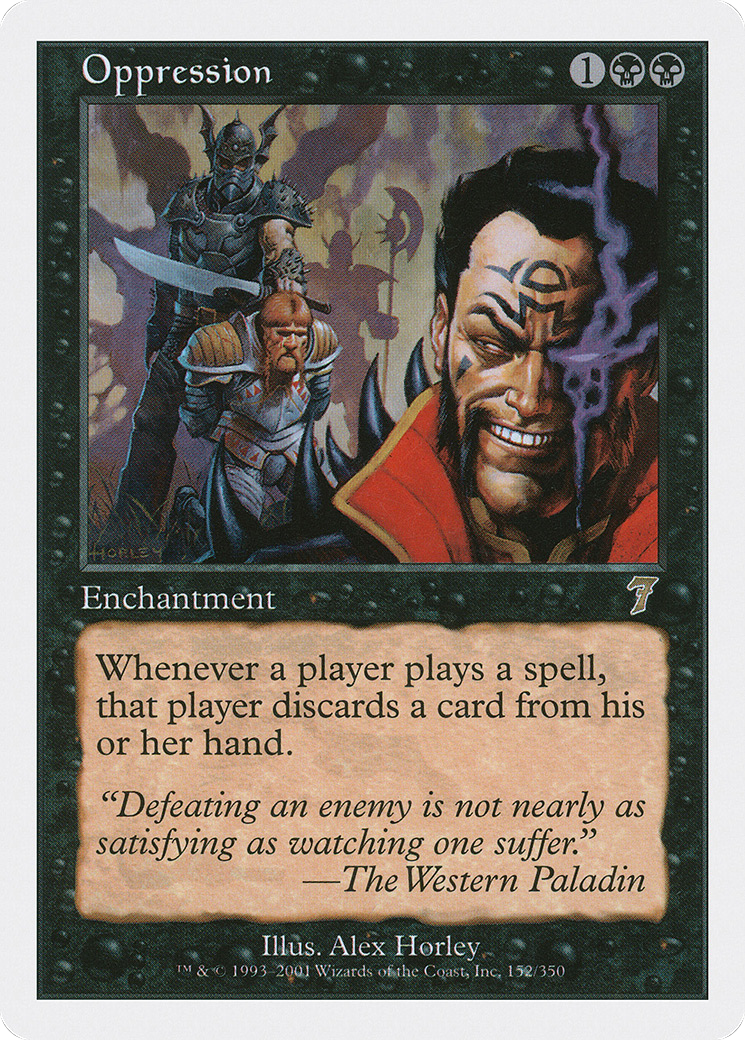 Oppression (7ED-152) - 7th Edition