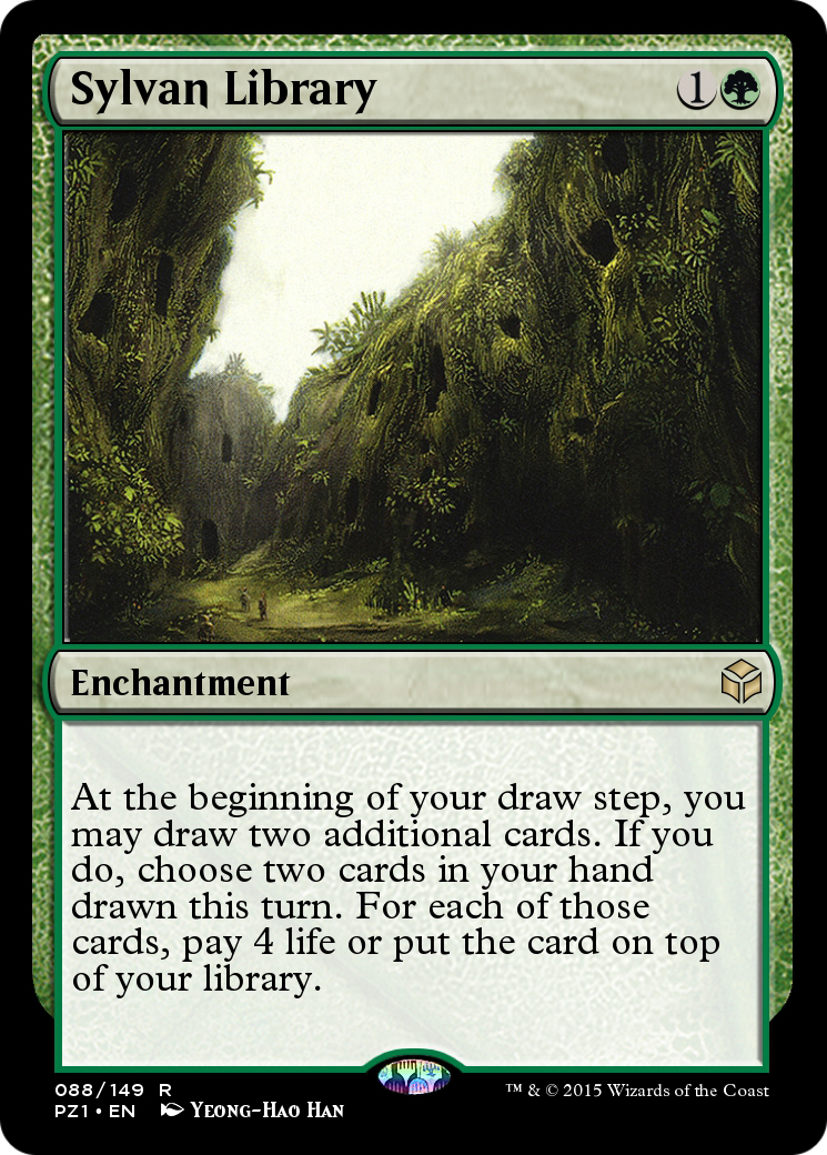 Sylvan Library (PZ1-088) - Legendary Cube Prize Pack