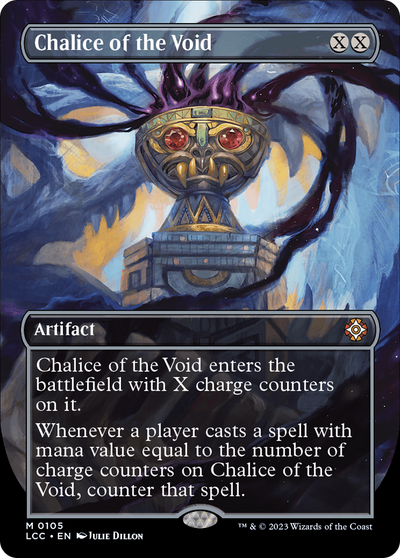 Chalice of the Void (Borderless) (LCC-105) - The Lost Caverns of Ixalan Commander (Borderless)