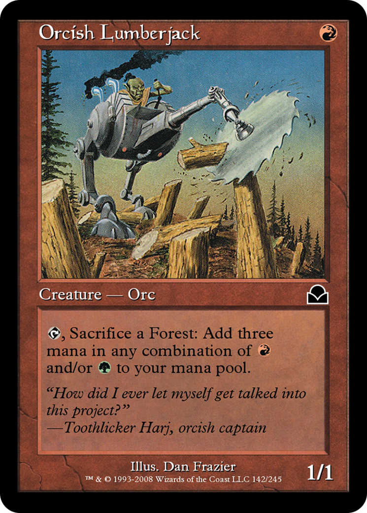 Orcish Lumberjack (ME2-142) - Masters Edition II