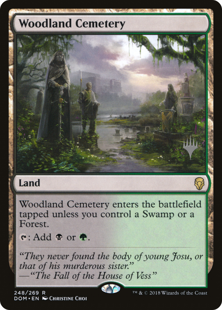 Woodland Cemetery (PPM20-248) - Dominaria Promos Foil