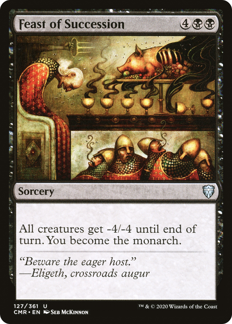 Feast of Succession (CMR-127) - Commander Legends Foil