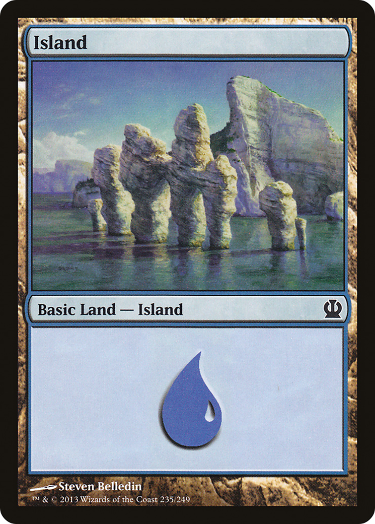 Island (235) (THS-235) - Theros