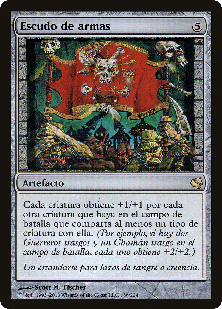 Coat of Arms (Spanish) - "Escudo de armas" (PS11-186) - Salvat 2011