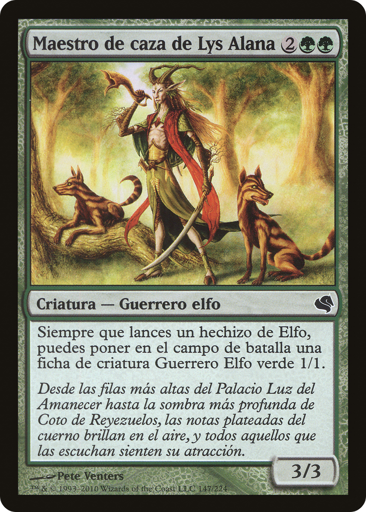 Lys Alana Huntmaster (Spanish) - "Maestro de caza de Lys Alana" (PS11-147) - Salvat 2011