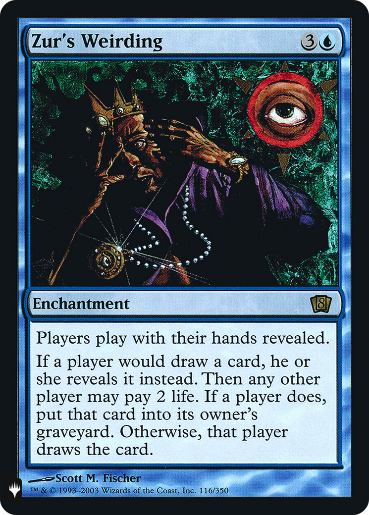 Zur's Weirding (LIST-116) - The List Foil