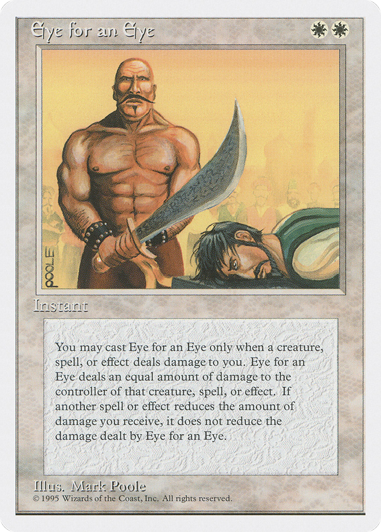 Eye for an Eye (4ED-) - Fourth Edition