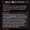 Booster Sleuth // Booster Sleuth (cont'd) (MSTX-002) - Strixhaven: School of Mages Minigames