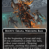 Bounty: Eriana, Wrecking Ball // Wanted! (TOTC-030) - Outlaws of Thunder Junction Commander Tokens Foil
