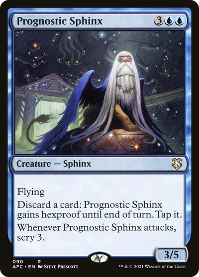 Prognostic Sphinx [Dungeons & Dragons: Adventures in the Forgotten Realms Commander]