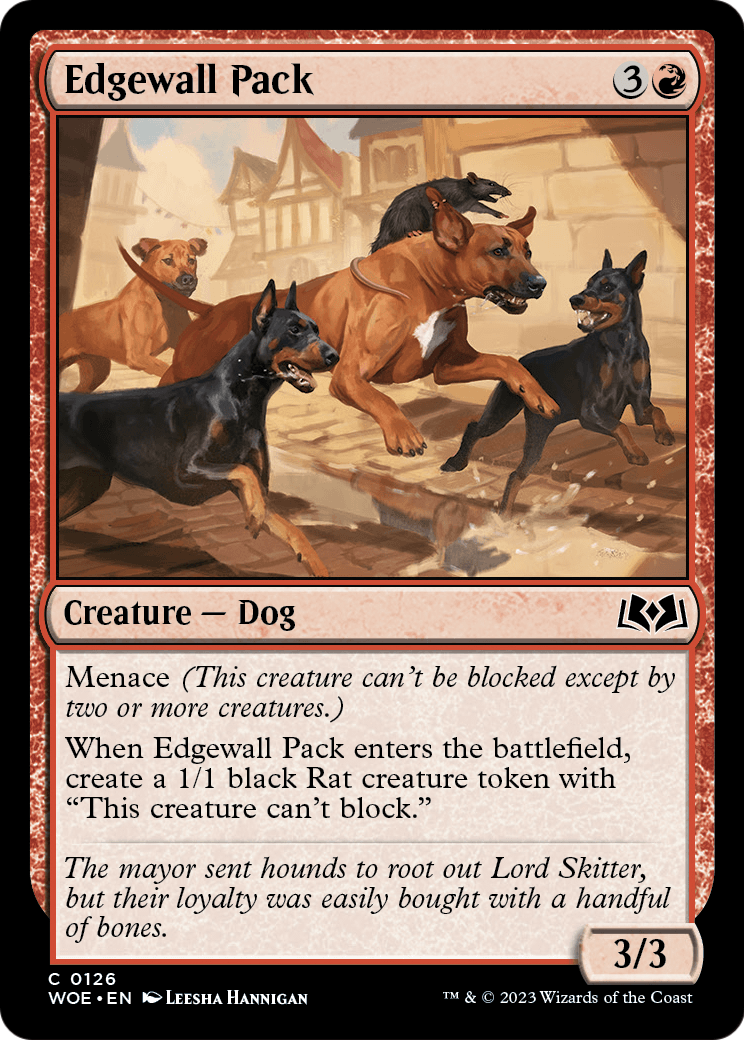 Edgewall Pack (WOE-126) - Wilds of Eldraine Foil