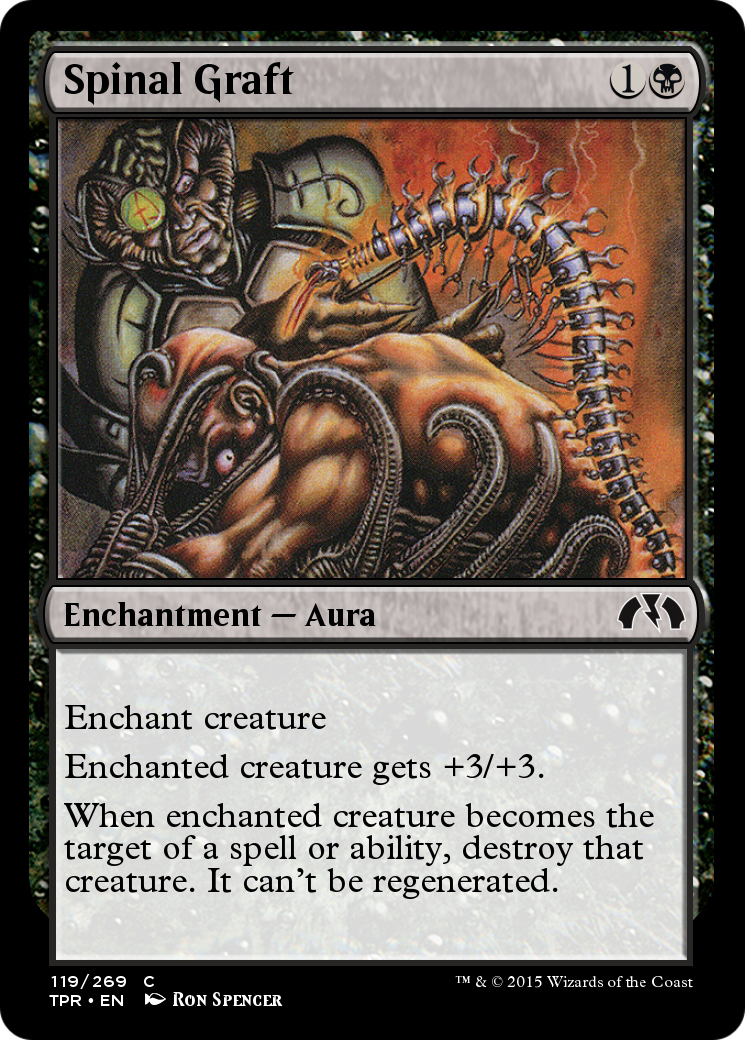 Spinal Graft (TPR-119) - Tempest Remastered Foil