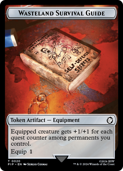 Wasteland Survival Guide (TPIP-020) - Fallout Tokens Foil