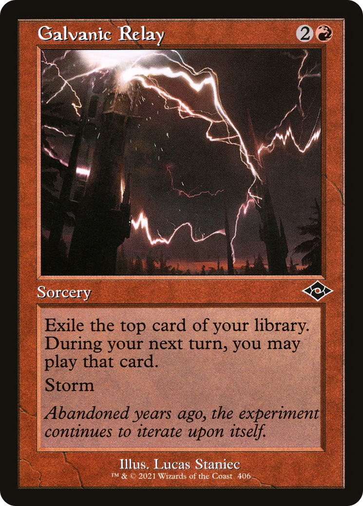 Galvanic Relay (Retro Frame) (MH2-406) - Modern Horizons 2