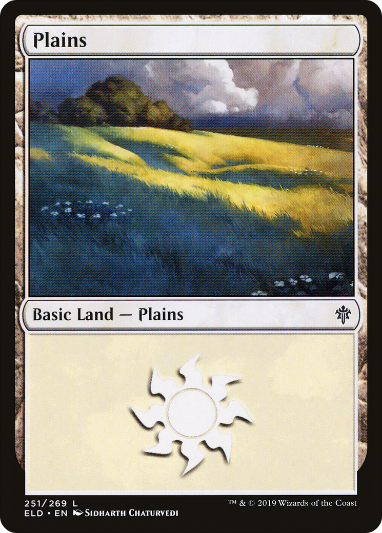Plains (251) (ELD-251) - Throne of Eldraine