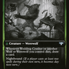 Wolfkin Outcast (DBL-496) - Innistrad: Double Feature: (Double Faced Transform)
