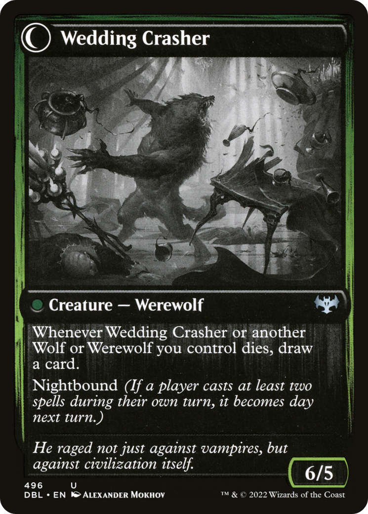 Wolfkin Outcast (DBL-496) - Innistrad: Double Feature: (Double Faced Transform)