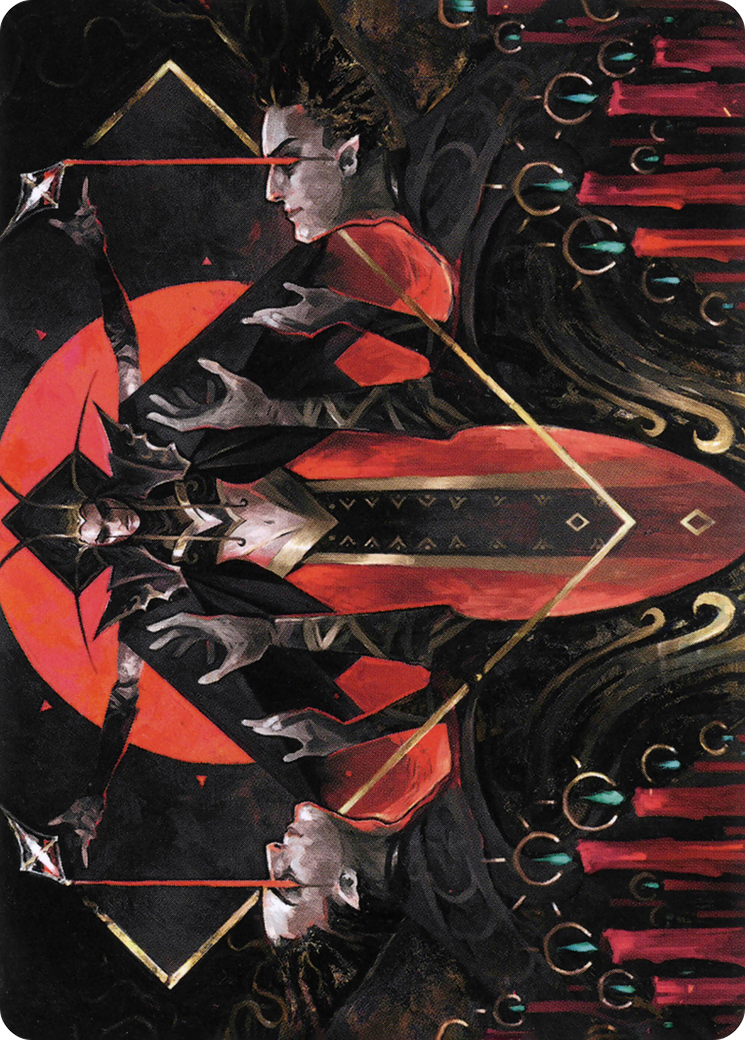 Gift of Fangs // Gift of Fangs (AVOW-034) - Crimson Vow Art Series (Borderless) Foil