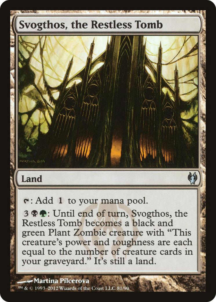 Svogthos, the Restless Tomb (DDJ-081) - Duel Decks: Izzet vs. Golgari