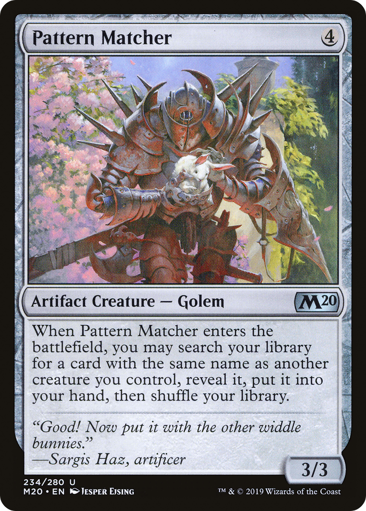 Pattern Matcher (M20-234) - Core Set 2020 Foil