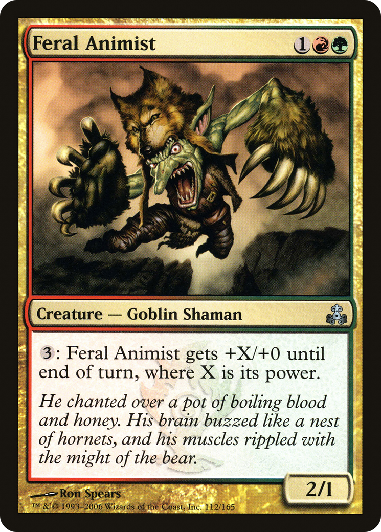 Feral Animist (GPT-112) - Guildpact