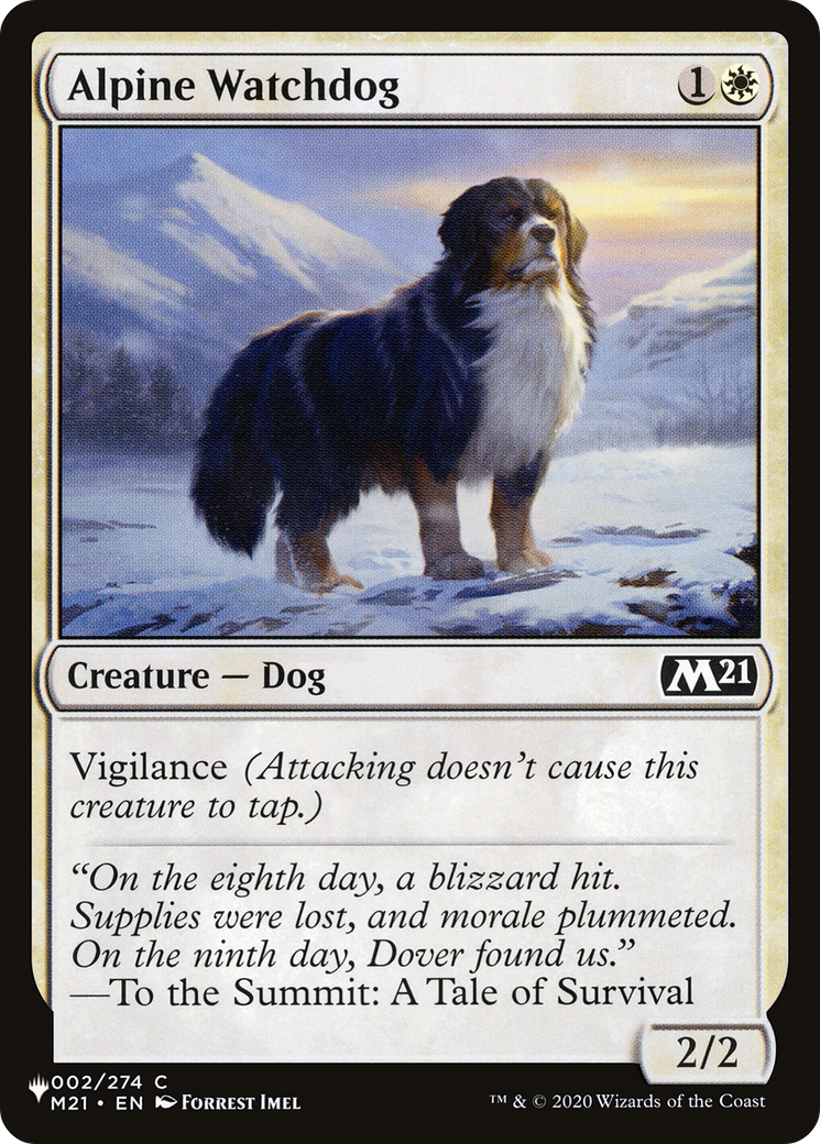Alpine Watchdog (LIST-002/274) - The List