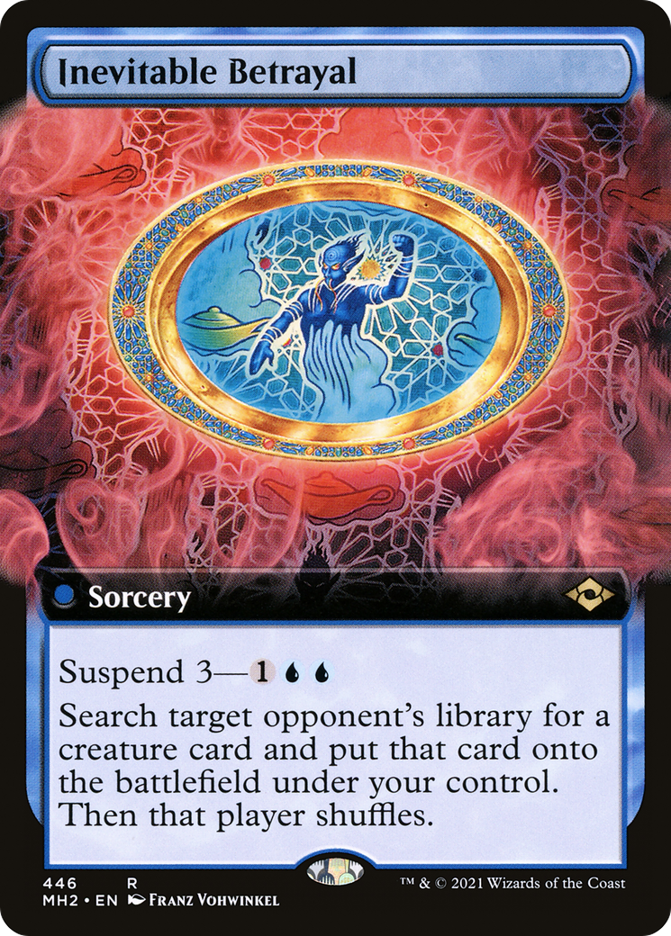 Inevitable Betrayal (Extended Art) (MH2-446) - Modern Horizons 2: (Extended Art) Foil