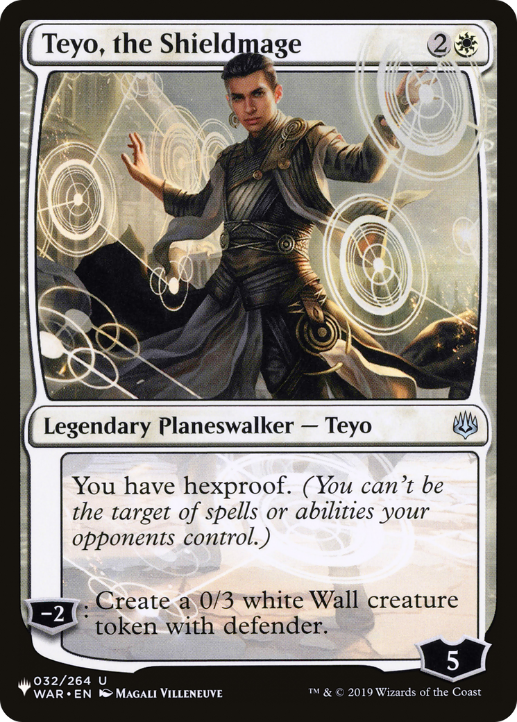 Teyo, the Shieldmage (LIST-032/264) - The List