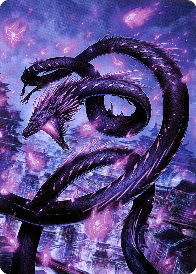 Junji, the Midnight Sky // Junji, the Midnight Sky (ANEO-058) - Neon Dynasty Art Series (Borderless) Foil