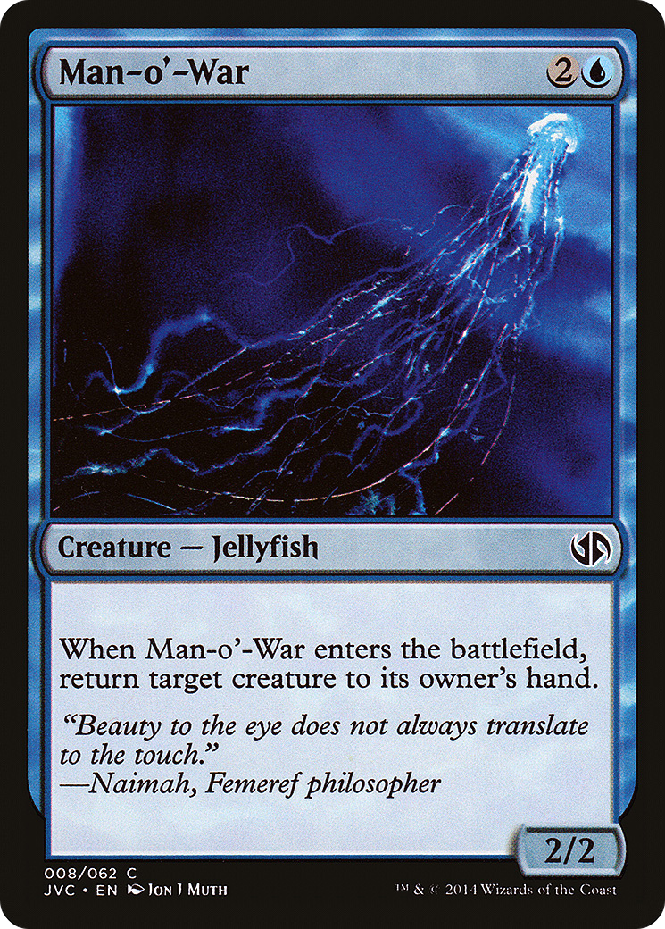 Man-o'-War (DD3-) - Duel Decks Anthology: Jace vs. Chandra