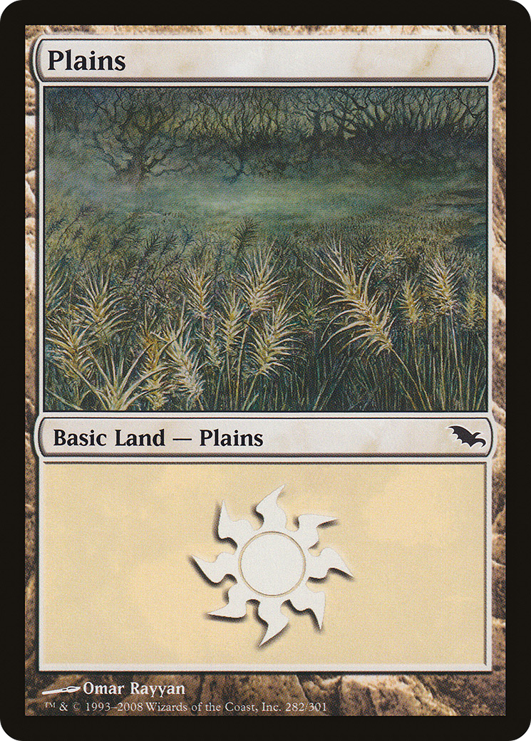 Plains (282) (SHM-282) - Shadowmoor Foil