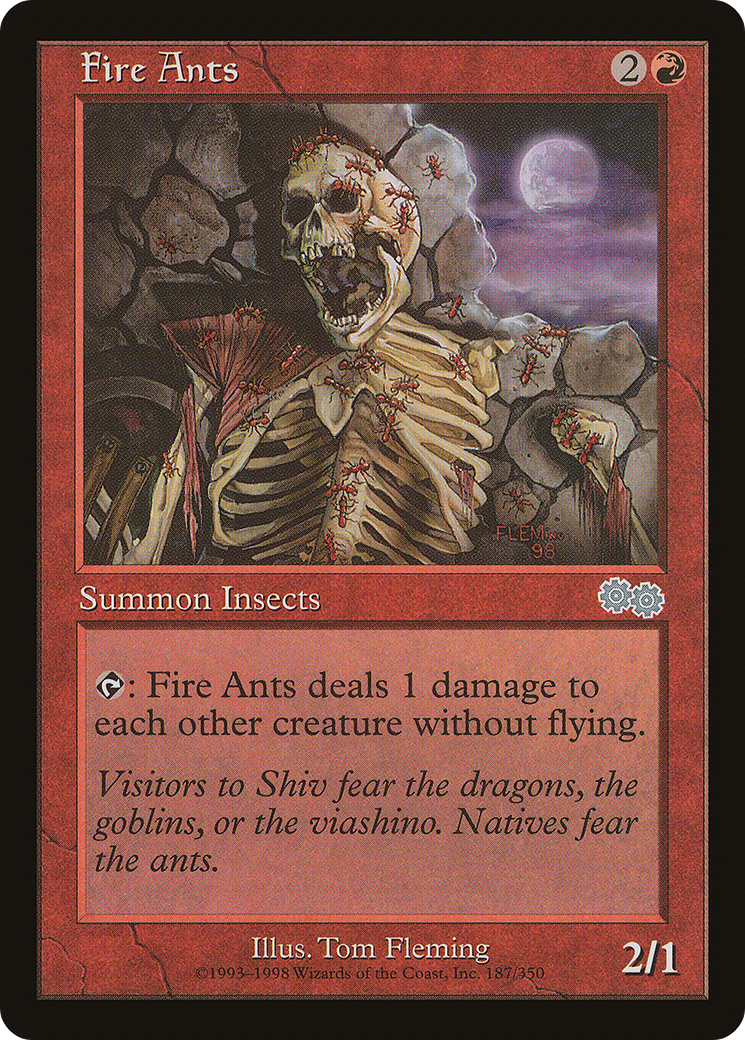 Fire Ants (USG-187) - Urza's Saga