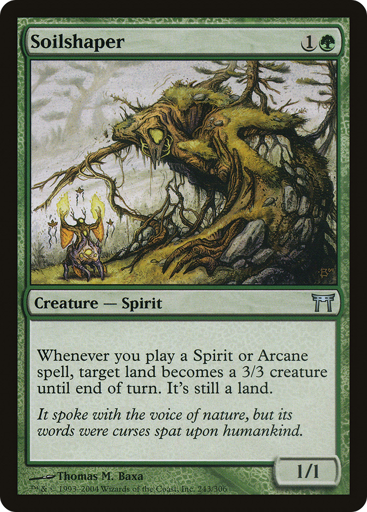 Soilshaper (CHK-243) - Champions of Kamigawa Foil