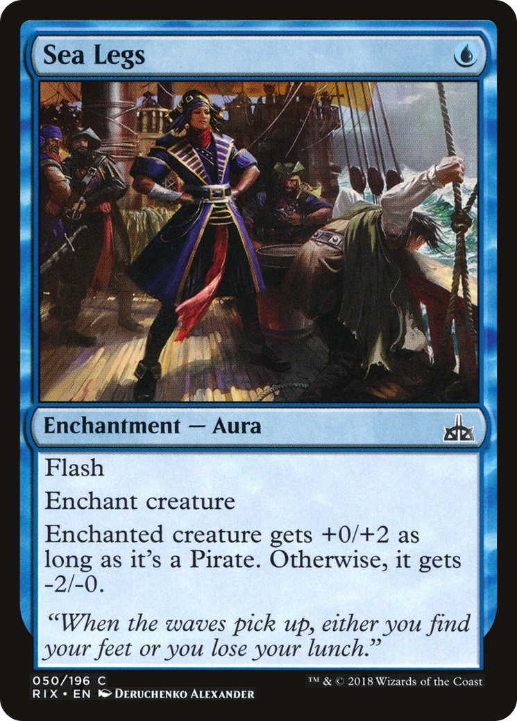 Sea Legs (RIX-050) - Rivals of Ixalan Foil