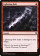 Lightning Bolt (CLB-187) - Commander Legends: Battle for Baldur's Gate