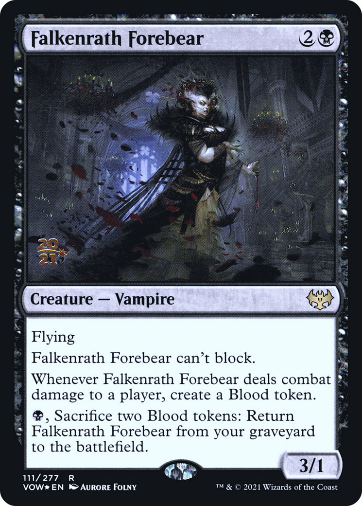 Falkenrath Forebear (PRE-111) - Innistrad: Crimson Vow Promos Foil