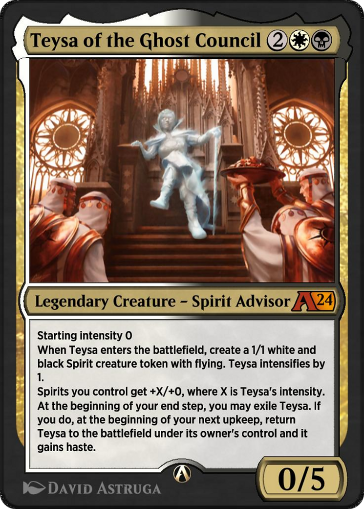 Teysa of the Ghost Council (YOTJ-026) - Alchemy: Outlaws of Thunder Junction