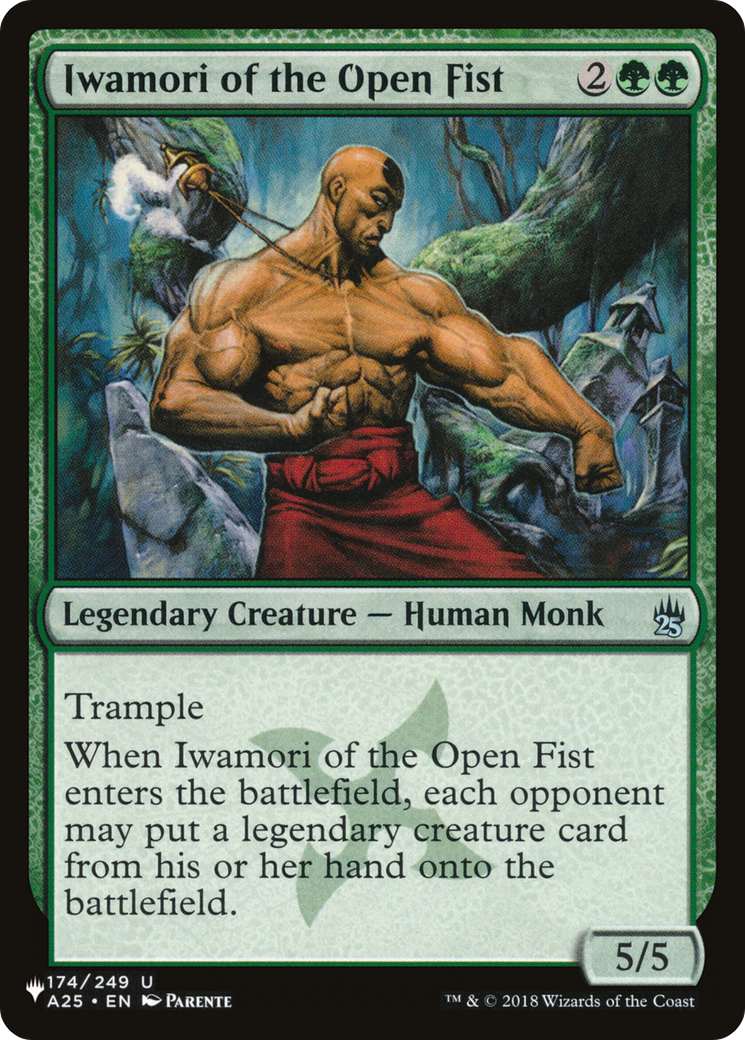 Iwamori of the Open Fist (LIST-174/249) - The List