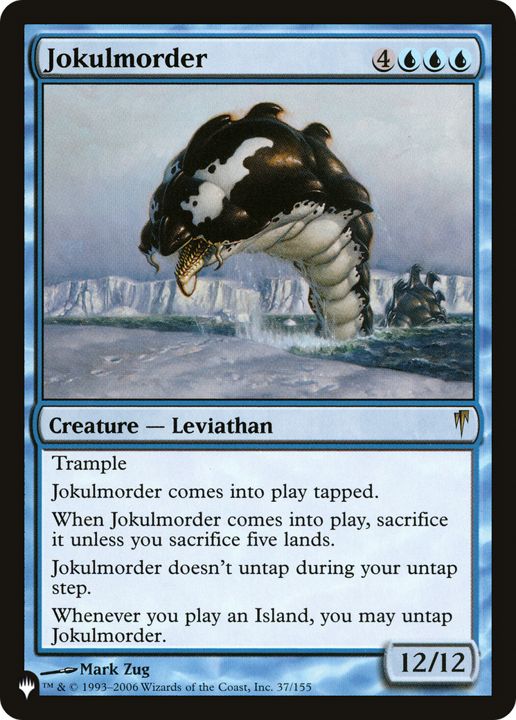 Jokulmorder (LIST-37/155) - The List