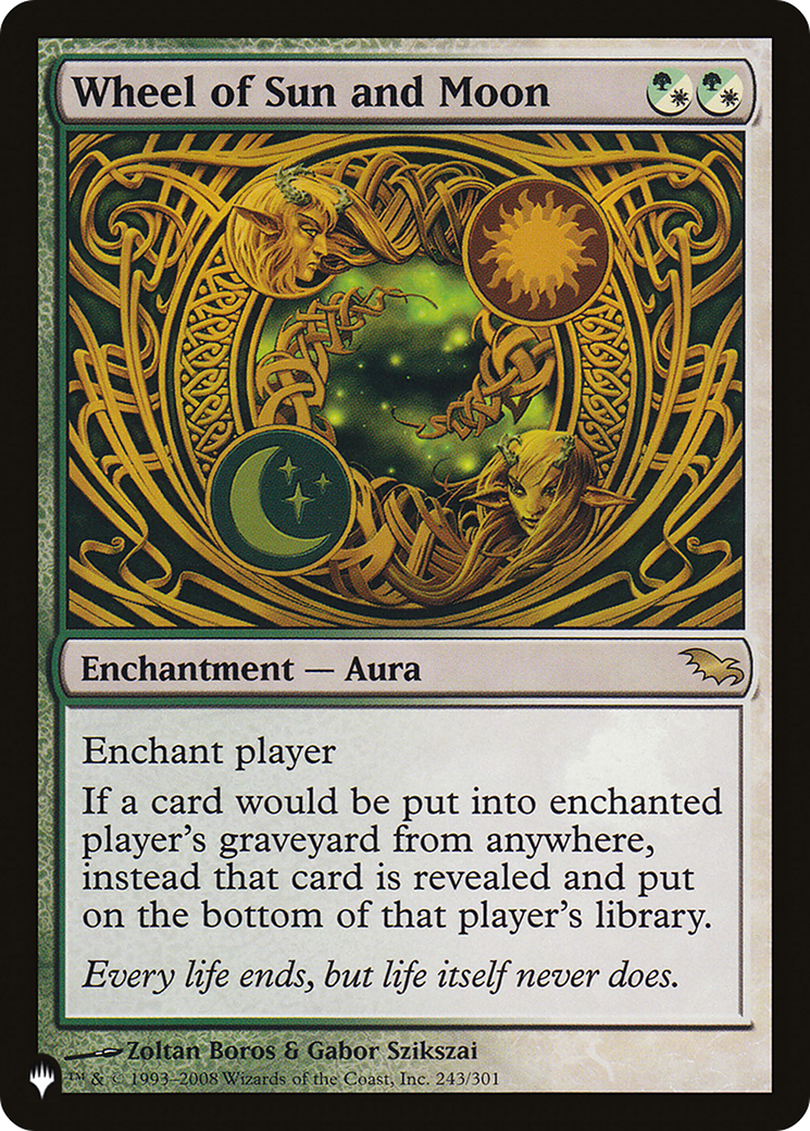 Wheel of Sun and Moon (LIST-243/301) - The List