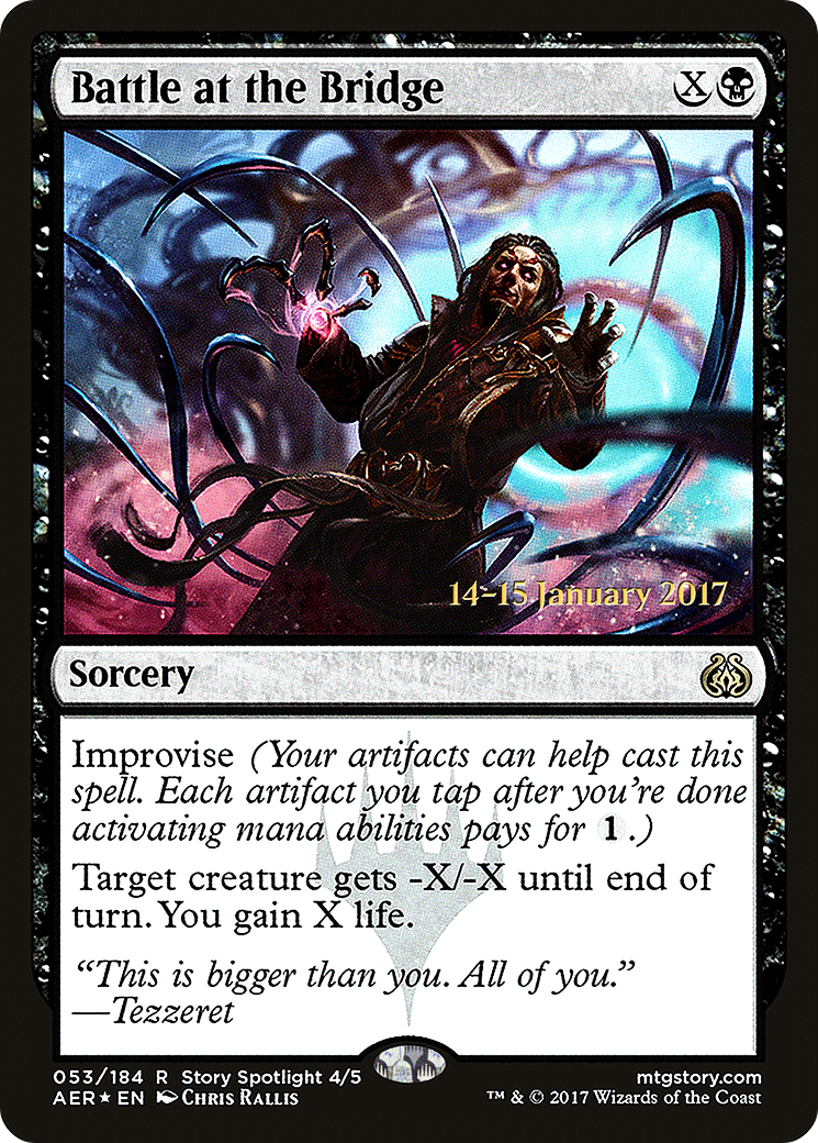 Battle at the Bridge (PRE-053) - Aether Revolt Promos Foil