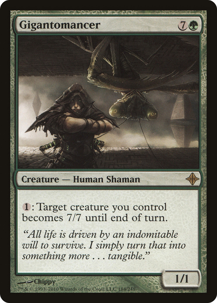 Gigantomancer (ROE-184) - Rise of the Eldrazi Foil