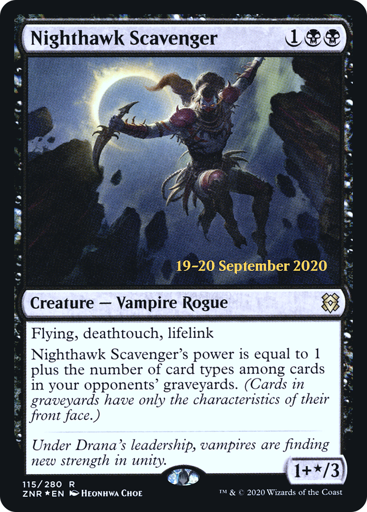 Nighthawk Scavenger (PRE-115) - Zendikar Rising Promos Foil