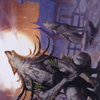 Lord of the Ulvenwald // Lord of the Ulvenwald (AMID-064) - Midnight Hunt Art Series (Borderless) Foil