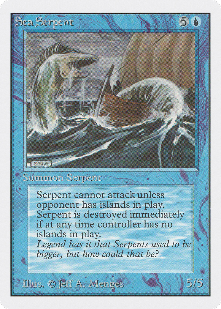 Sea Serpent (2ED-) - Unlimited Edition