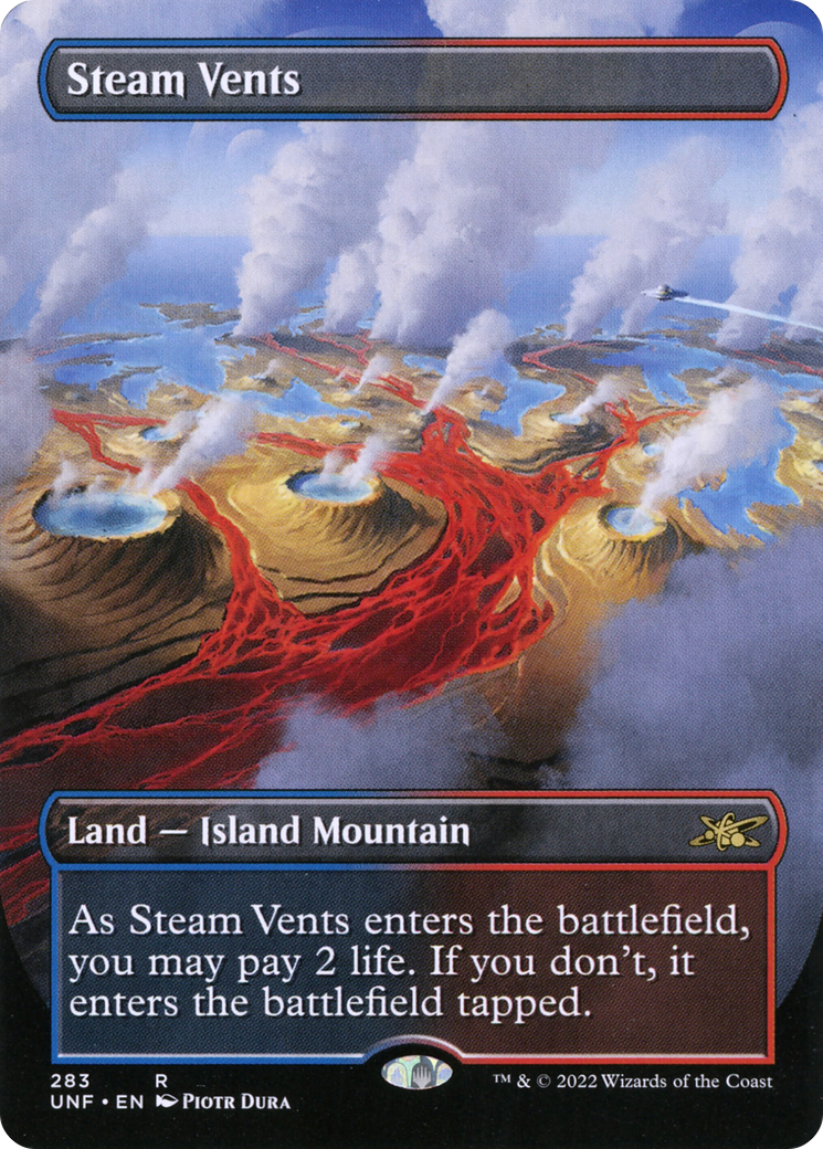 Steam Vents (Borderless) (UNF-283) - Unfinity (Borderless)