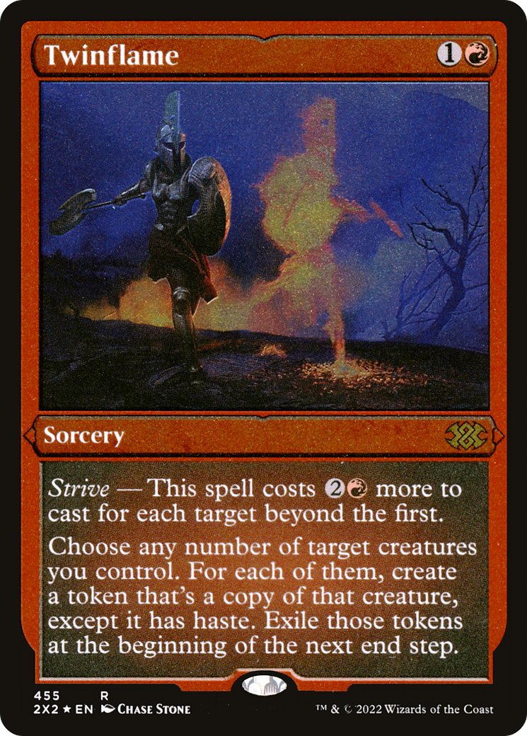Twinflame (Foil Etched) (2X2-455) - Double Masters 2022 Foil